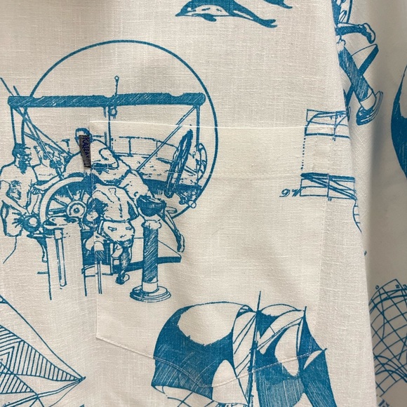 Kahala Hawaiian Islands Hawaiian Button Down Shirt - Picture 6 of 13